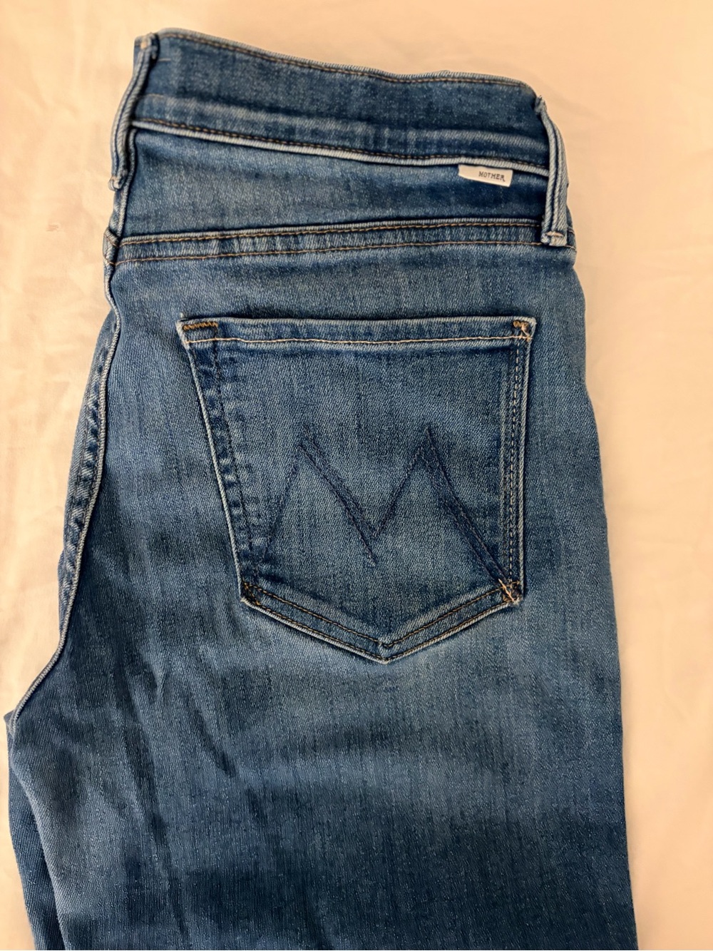 MOTHER The Twister Ankle | Wash: Across the Finish Line